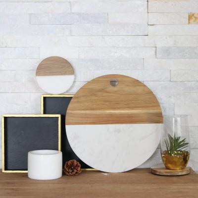 Marble & Wood Tableware