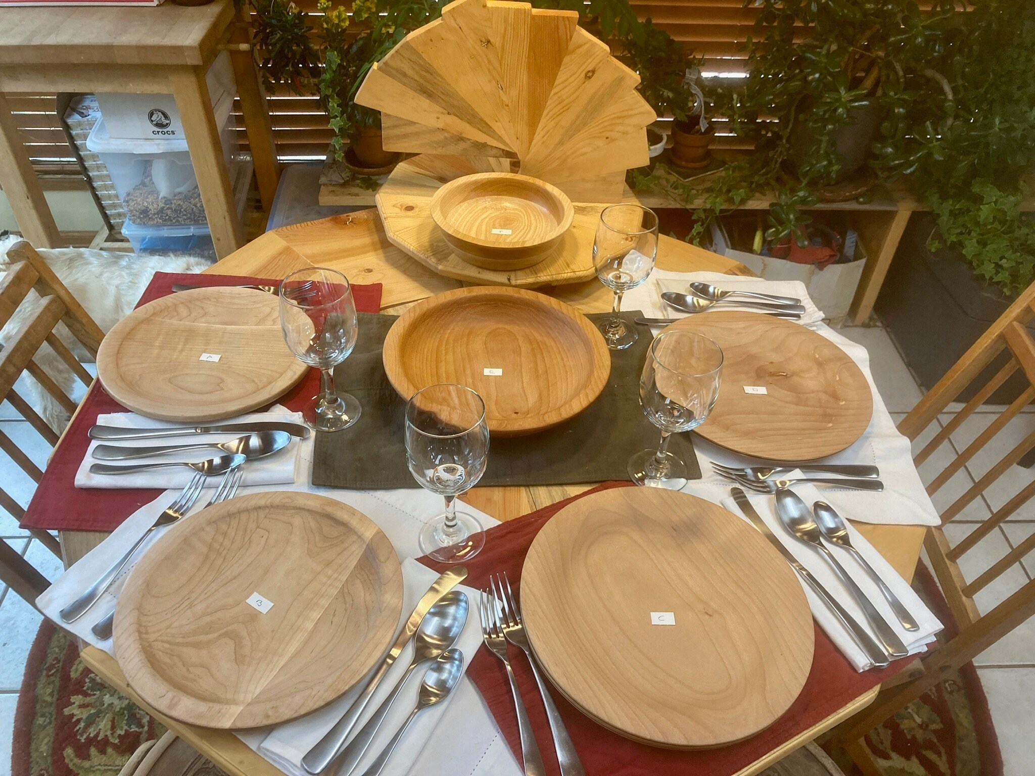 Wood Tableware