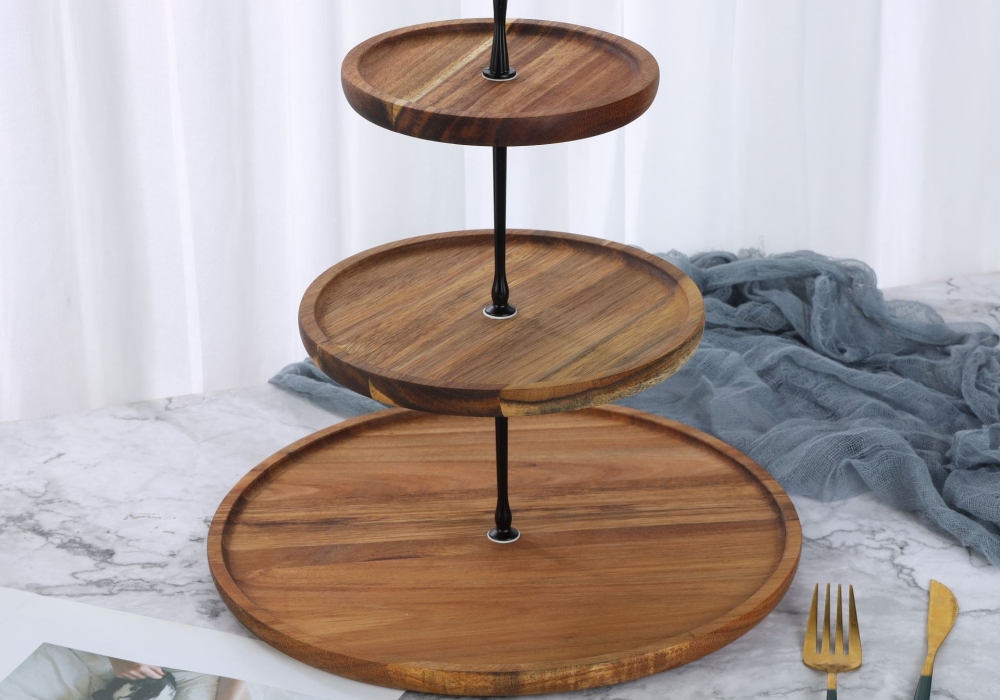 Wooden Tableware Stands