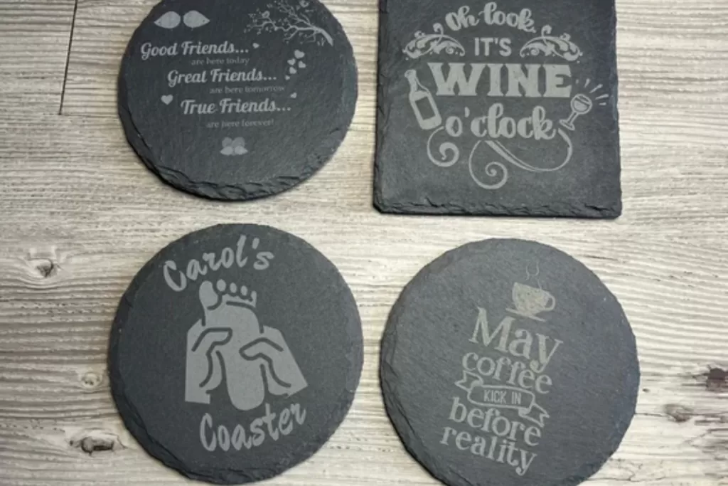 Handcrafted Slate Coasters1